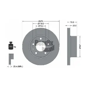 BENDIX Braking BDS1380