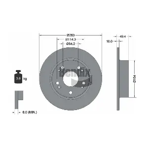 BDS1715 BENDIX Braking