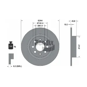 BENDIX Braking BDS1314