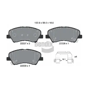 BENDIX Braking BPD2343