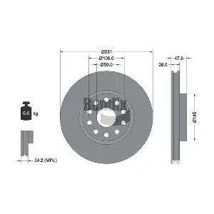 BENDIX Braking BDS2155
