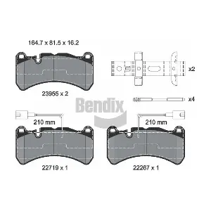 BPD2325 BENDIX Braking