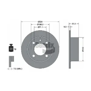 BENDIX Braking BDS2003