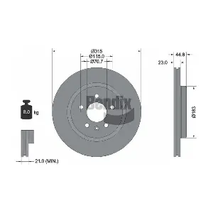 BDS2160 BENDIX Braking