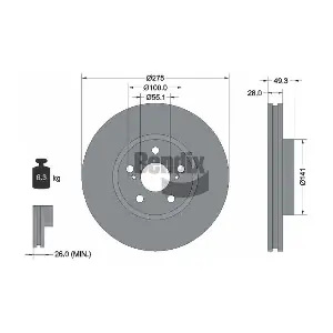 BENDIX Braking BDS2015