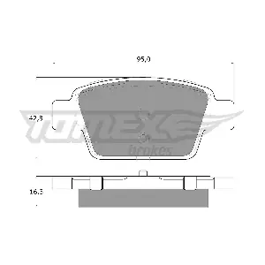 TOMEX Brakes TX 12-51