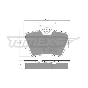 TOMEX Brakes TX 13-09
