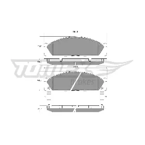 TOMEX Brakes TX 13-40