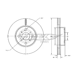 TX 70-72 TOMEX Brakes