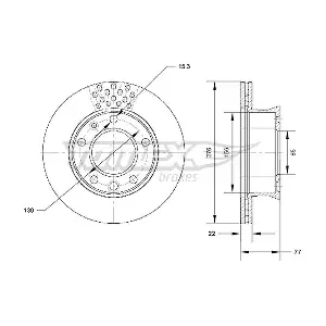 TOMEX Brakes TX 70-07