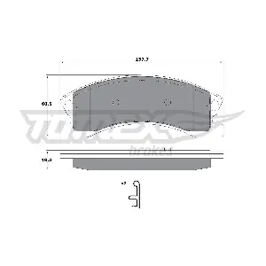 TOMEX Brakes TX 14-91