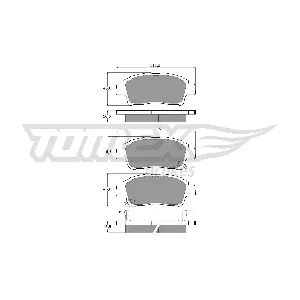 TOMEX Brakes TX 13-87