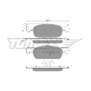 TOMEX Brakes TX 18-32