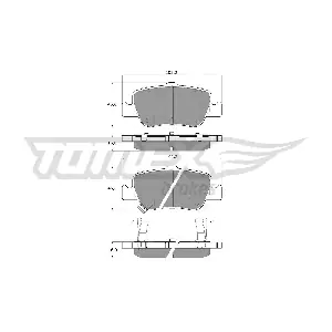 TOMEX Brakes TX 16-29