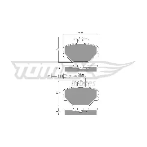 TX 10-391 TOMEX Brakes