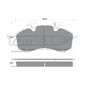 TOMEX Brakes TX 12-881