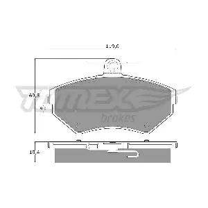 TOMEX Brakes TX 13-12