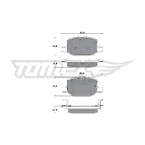 TOMEX Brakes TX 17-18