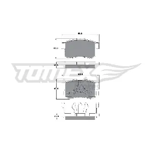 TOMEX Brakes TX 17-53