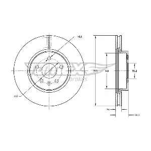 TX 73-89 TOMEX Brakes