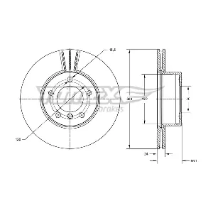 TX 73-97 TOMEX Brakes