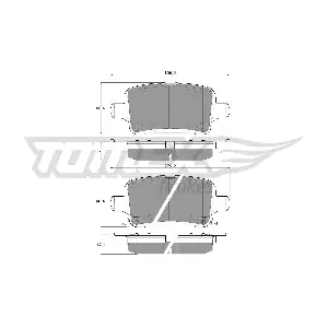 TX 17-88 TOMEX Brakes
