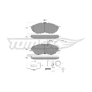 TOMEX Brakes TX 14-391