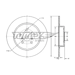 TX 73-54 TOMEX Brakes