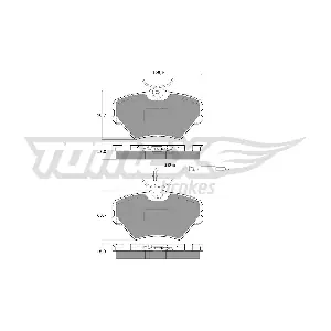 TOMEX Brakes TX 11-93
