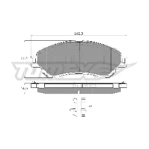 TX 18-13 TOMEX Brakes