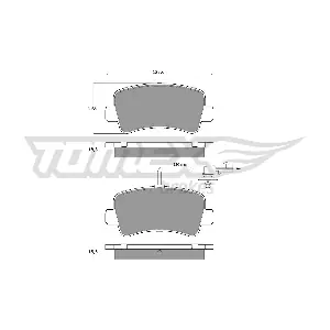TOMEX Brakes TX 16-48