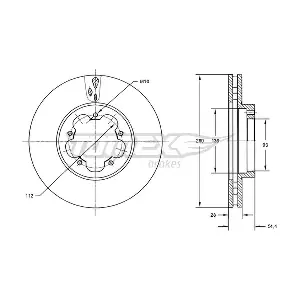 TOMEX Brakes TX 72-84