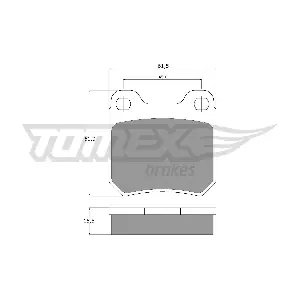 TOMEX Brakes TX 11-60