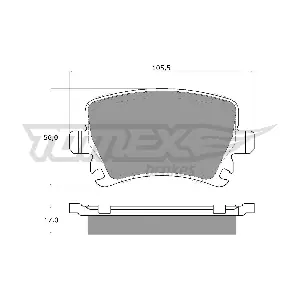 TOMEX Brakes TX 13-95