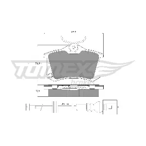 TOMEX Brakes TX 16-15