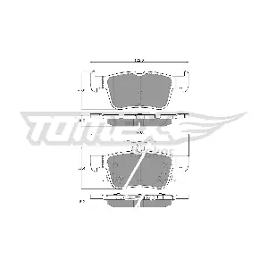 TOMEX Brakes TX 17-76