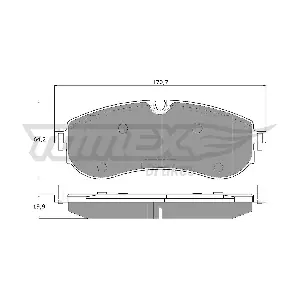 TOMEX Brakes TX 19-97
