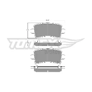 TOMEX Brakes TX 16-36