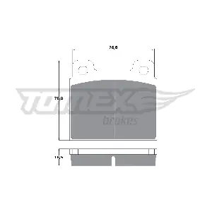 TOMEX Brakes TX10181