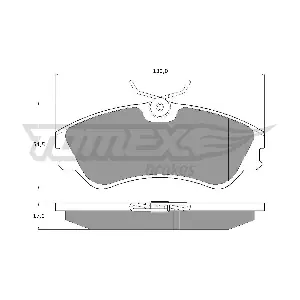 TOMEX Brakes TX 10-651