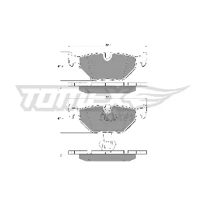 TOMEX Brakes TX1321
