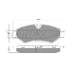 TOMEX Brakes TX 19-51