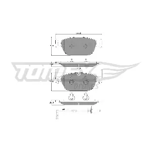 TX 19-40 TOMEX Brakes