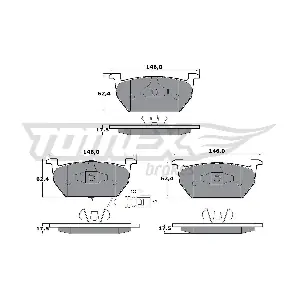 TOMEX Brakes TX 17-03