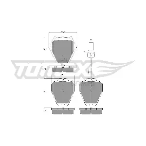 TOMEX Brakes TX 15-12