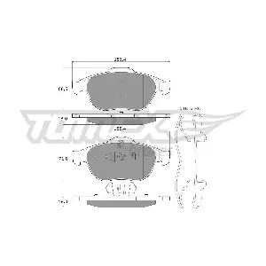 TOMEX Brakes TX 13-50
