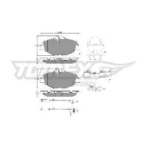 TOMEX Brakes TX1429