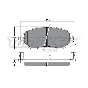 TOMEX Brakes TX 17-65