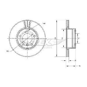 TOMEX Brakes TX 71-05