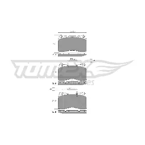 TOMEX Brakes TX 15-88